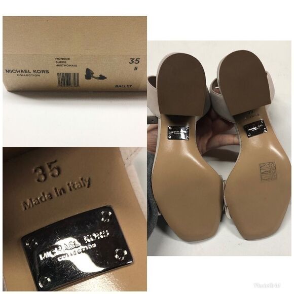 MICHAEL KORS Collection Monroe Suede Sandals - Picture 8 of 8